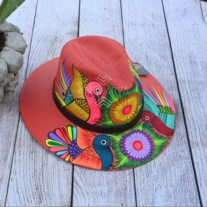 Hand painted Mexican Hat